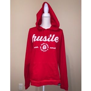 Love Fitness Apparel red hoodie